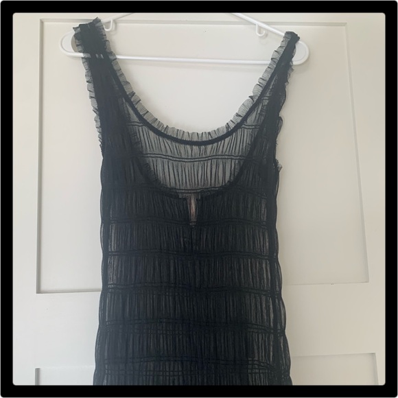 ❤️NWOT❤️Free People Smock About It Slip Size Med Black❤️ - Picture 4 of 6